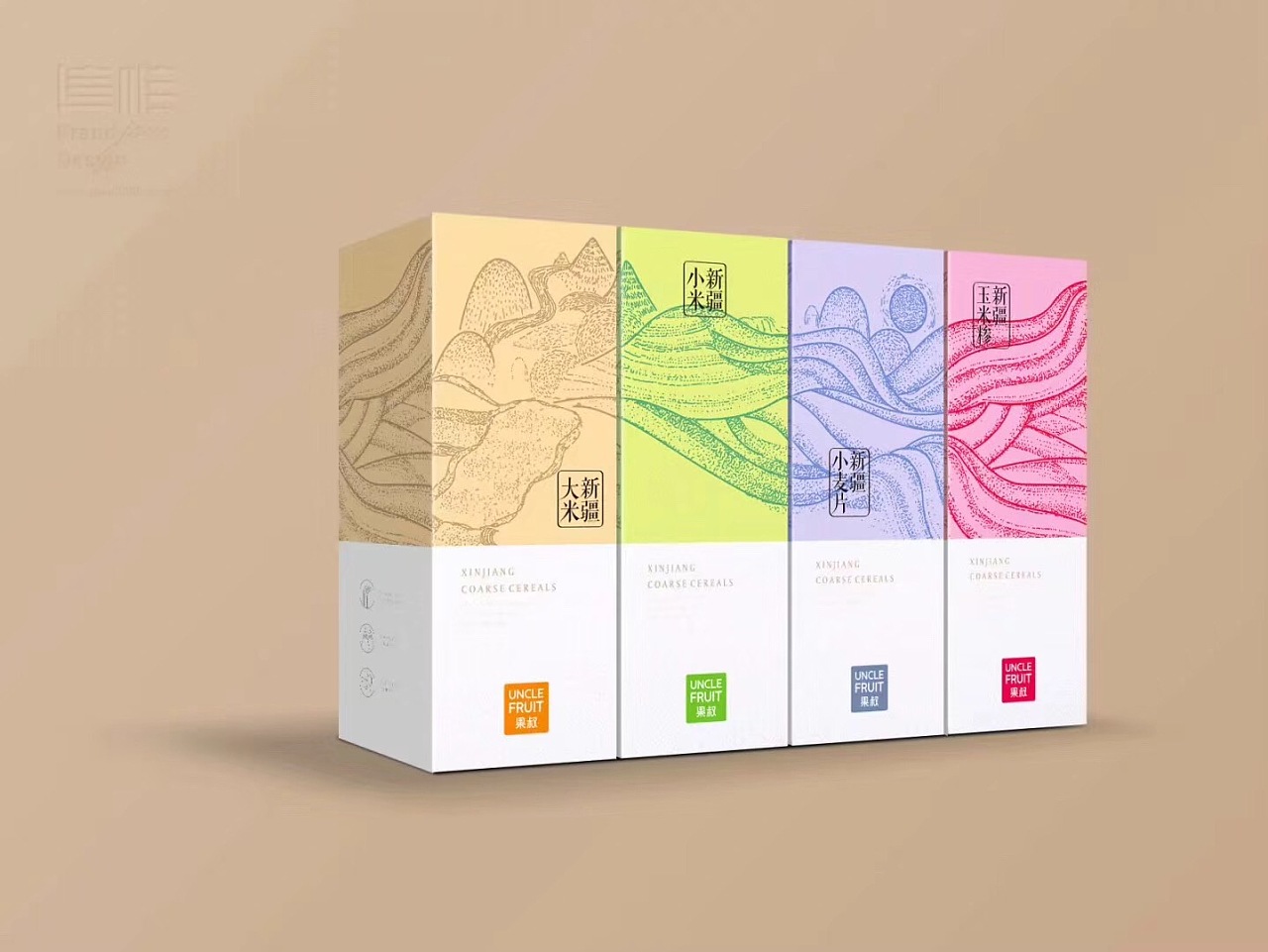 雜糧禮盒包裝設計——武漢集唯品牌設計的專業視角