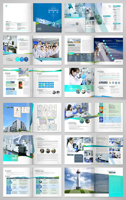 武漢凈瀾檢測宣傳畫冊設計——精一文化 武漢網站設計